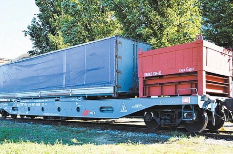 Контрейлерная платформа 13-6701