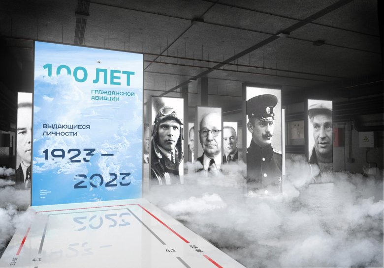 Выставка 100 лет гражданской авиации пулково