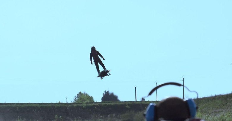 Реактивная летающая доска