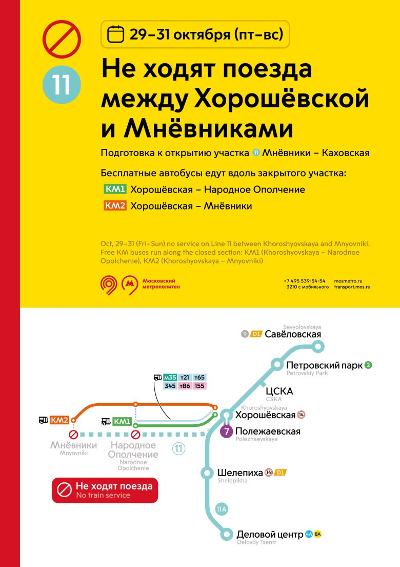 Закрытие станций метро