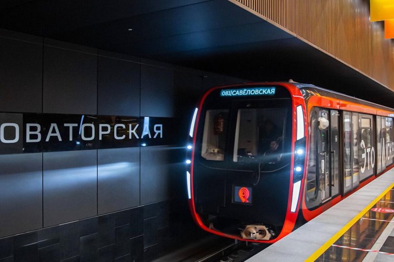 Москва 2020 поезд метро