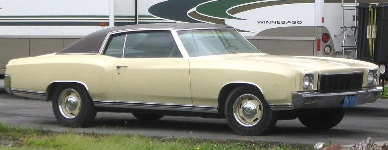 Chevrolet monte carlo 1971
