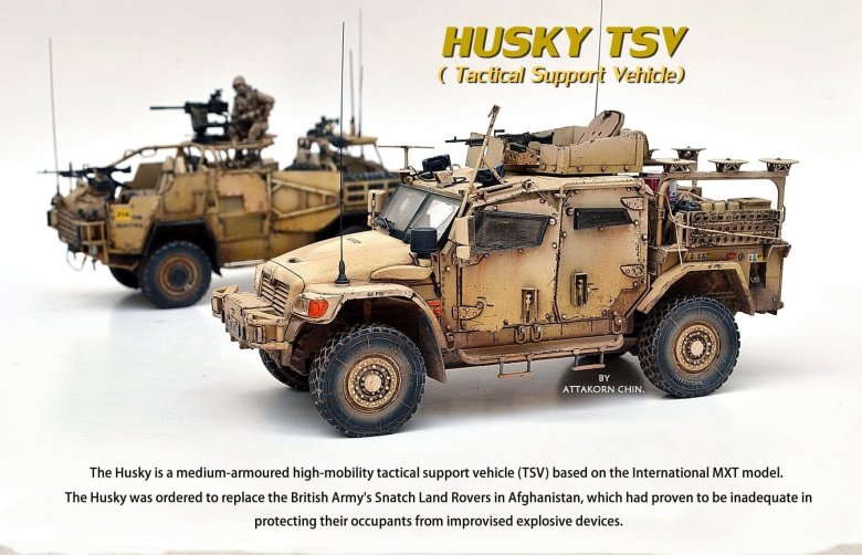 Бронеавтомобили husky tsv