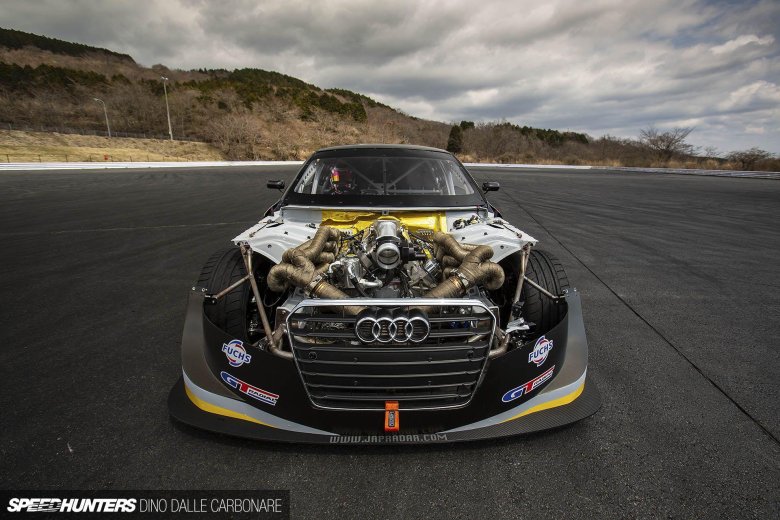 Audi drift car