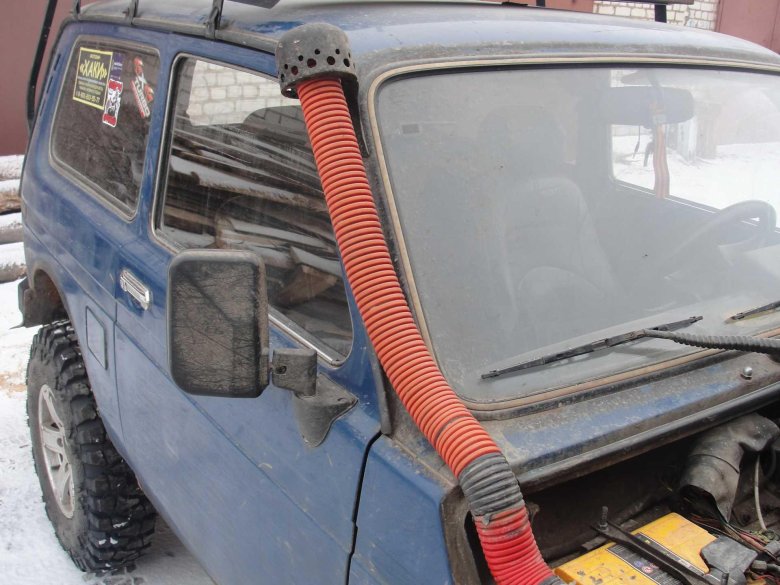 Шноркель на ниву 21213 карбюратор