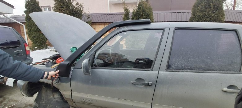 Шноркель на ниву шевроле