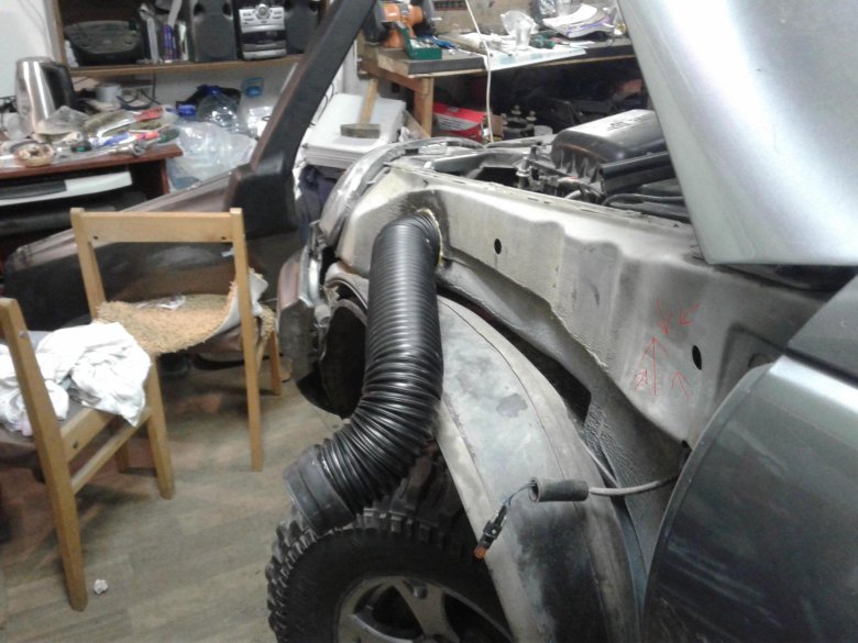 Шноркель нива шевроле