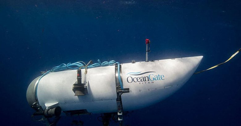 Обломки батискафа титан