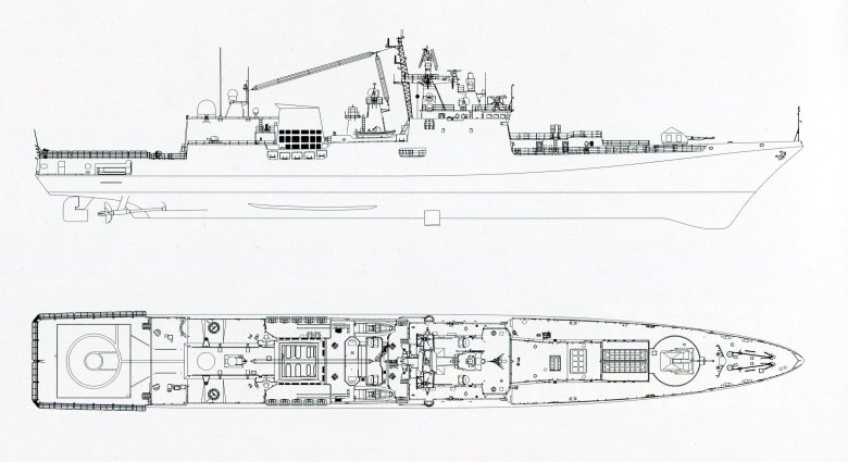 Фрегат проекта 22350 м супер горшков