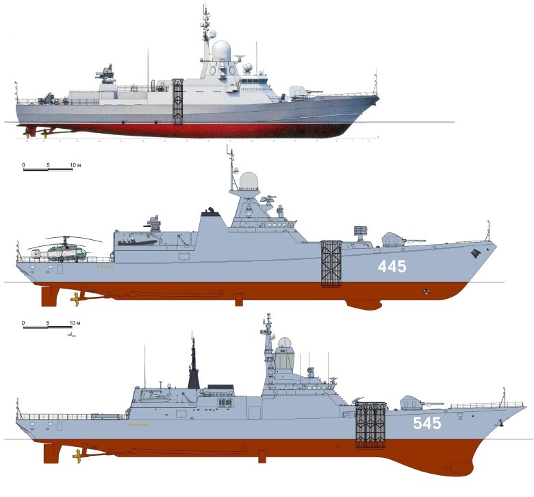 Малые противолодочные корабли проекта 1331-м