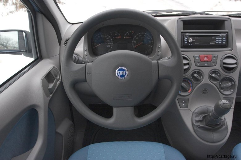 Fiat panda 2008 салон