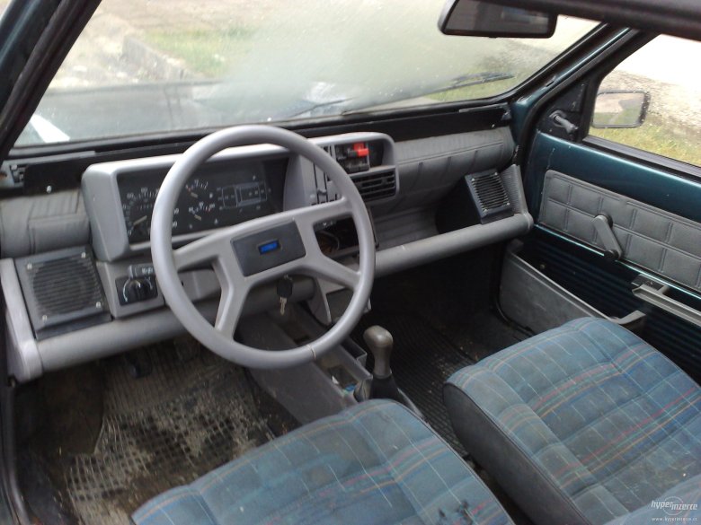 Fiat panda 1986 салон