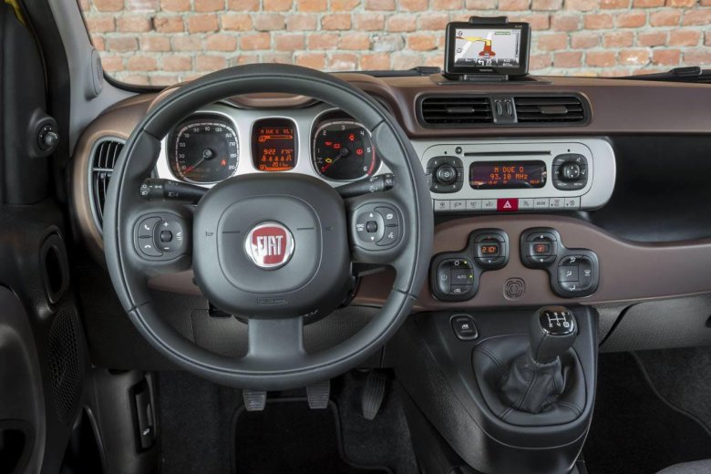 Салон fiat panda 4x4 cross