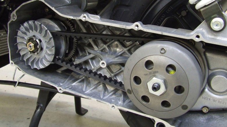 Устройство вариатора скутера