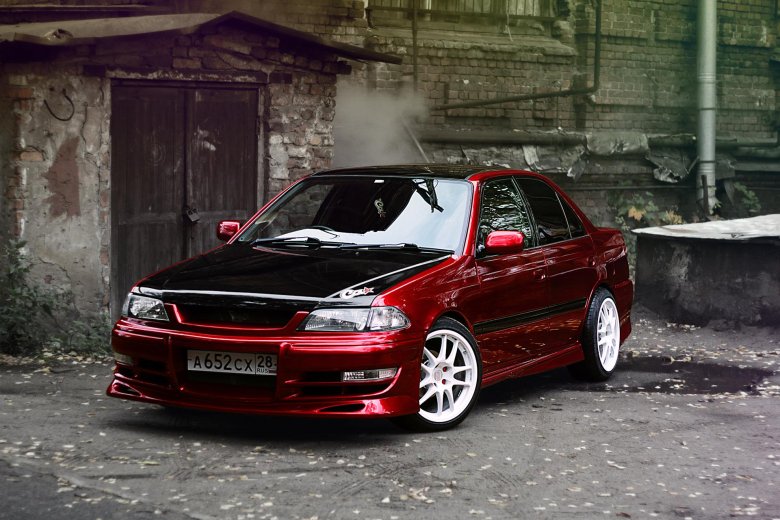 Тойота карина в обвесах