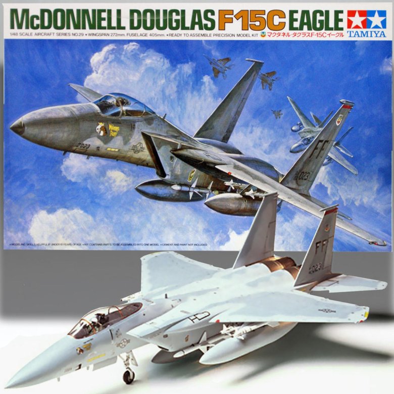 Tamiya 60304 mcdonnell douglas f-15c eagle