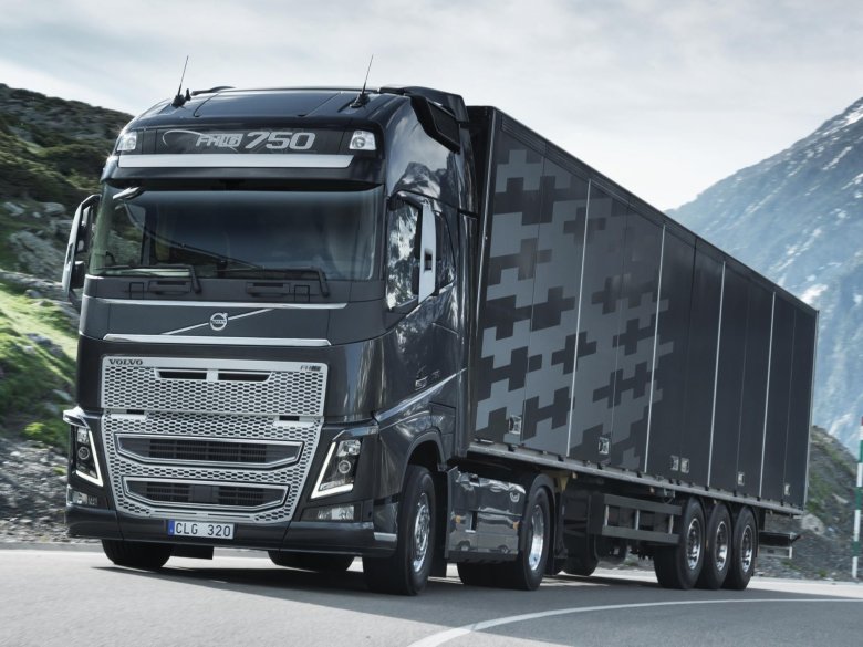 Грузовик volvo fh16