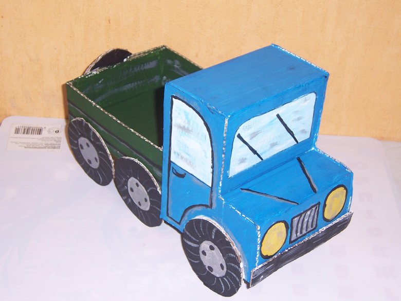 Поделка машина