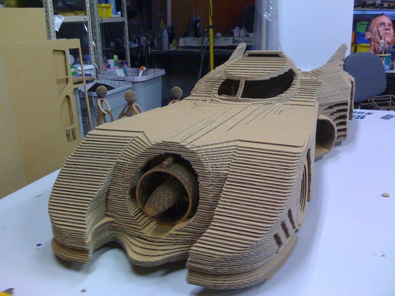 Авто из картона