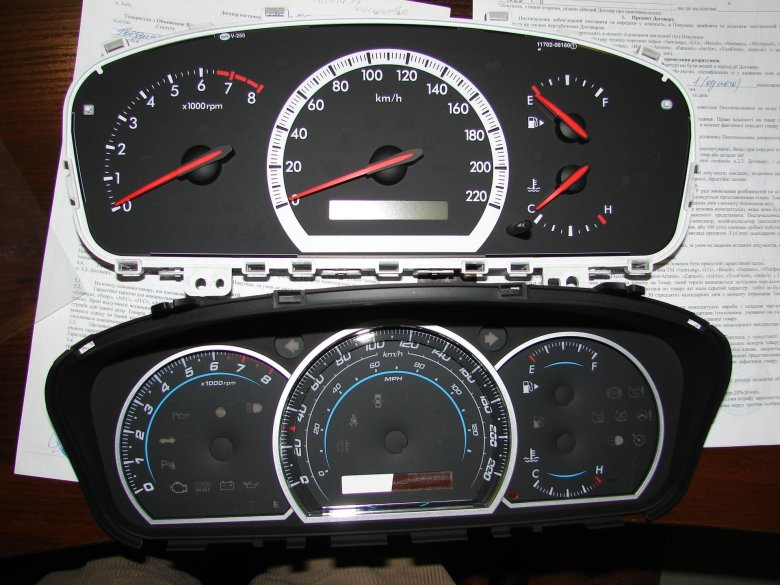 Приборная панель chevrolet epica