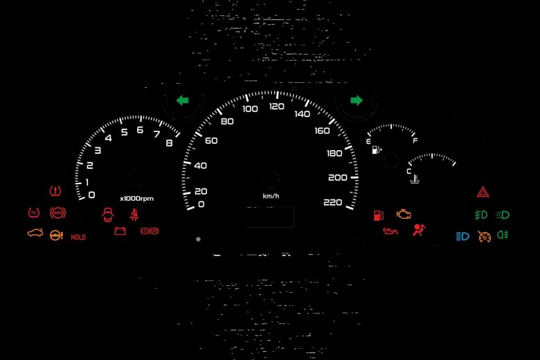 Индикация приборной панели приора 1