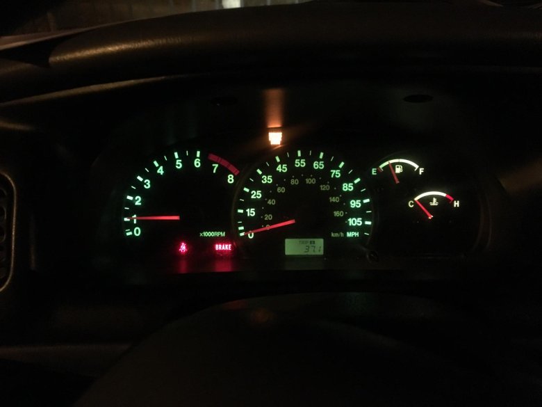 Лампа приборная панель