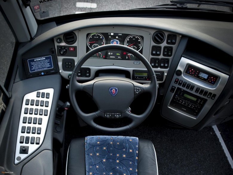 Скания салон