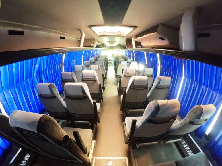 Туристический автобус салон