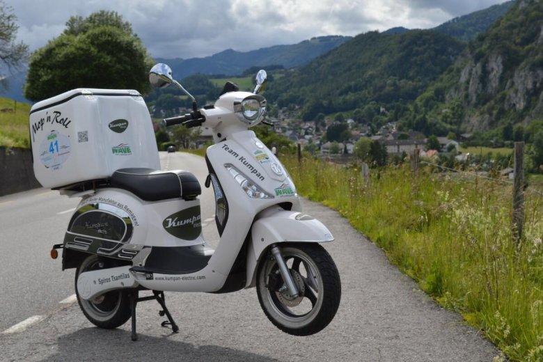 Скутер двухтактный