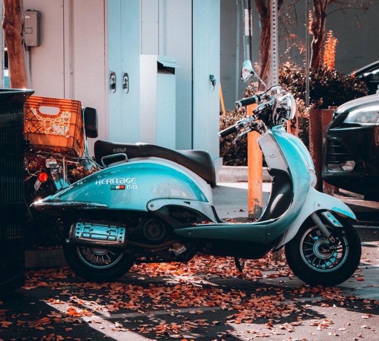 Vespa scooter