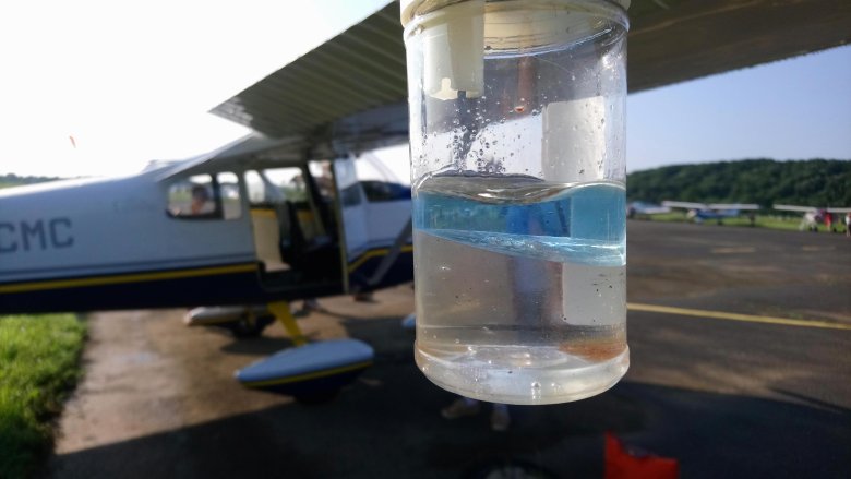 Авиационное топливо 100ll