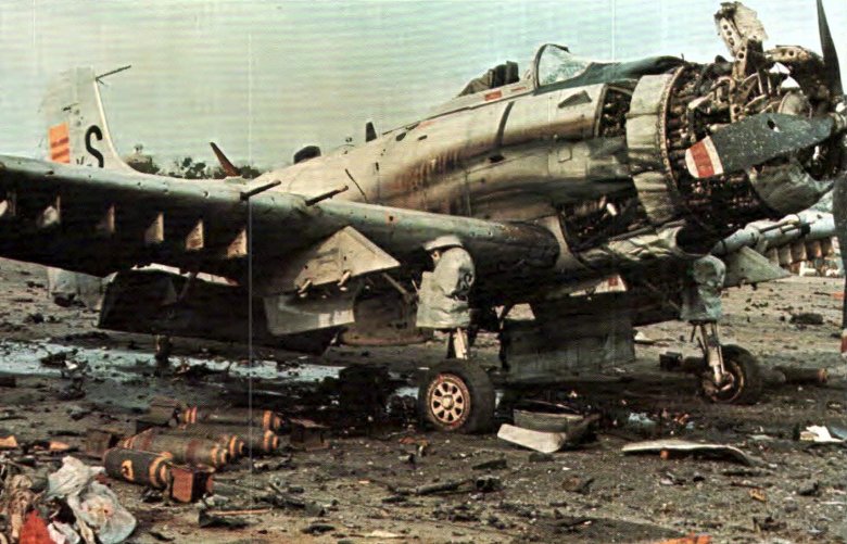 A-1 skyraider вьетнам