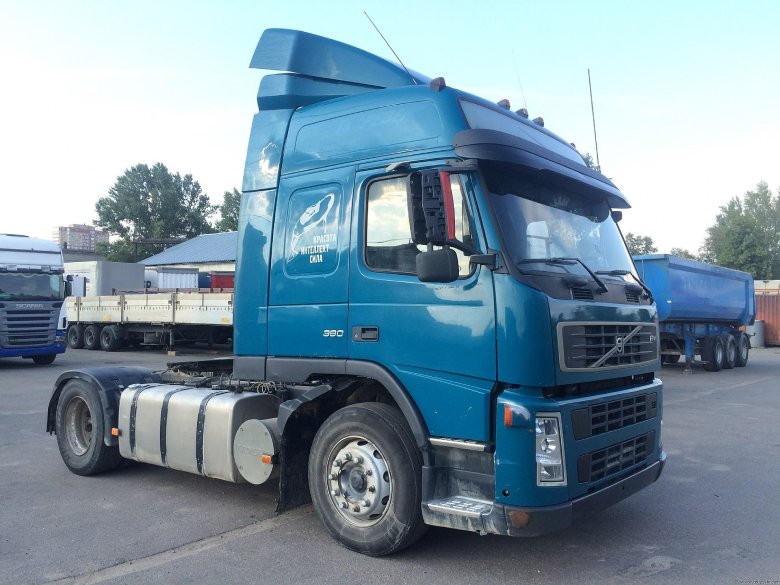 Седельный тягач вольво 380