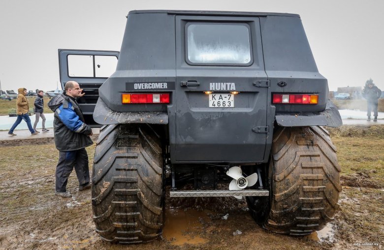 Вездеход болотоход амфибия медведь 2