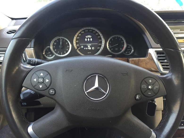 Руль мерседес е 350 2010 год