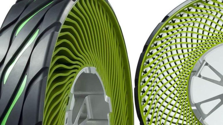 Безвоздушные шины мишлен