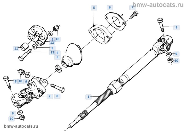 Рулевое управление бмв е36 схема