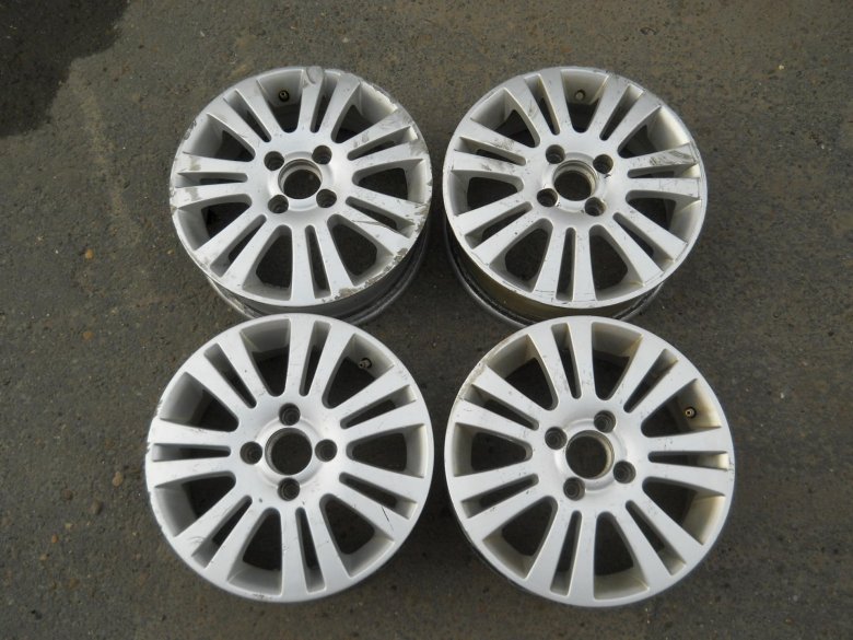 Оригинальные литые диски на daewoo nexia r14