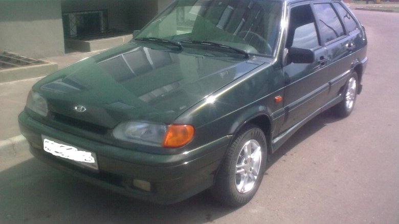 Ваз 2114 темно-зеленый 2006г