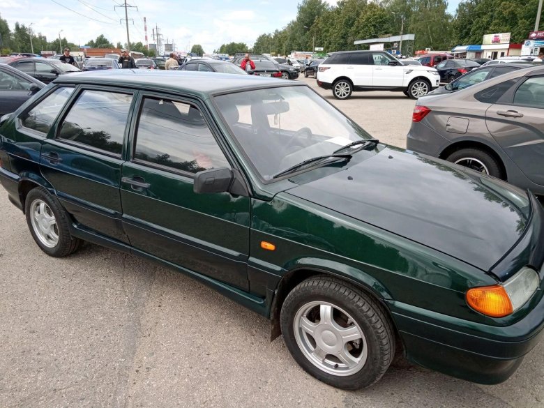 Ваз 2114 темно-зеленый металлик