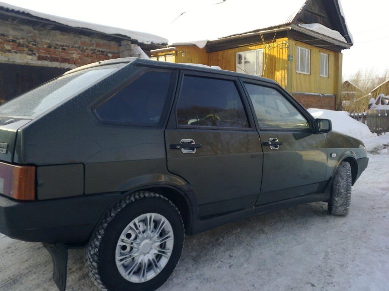 Ваз 2109 золотисто темно зеленый