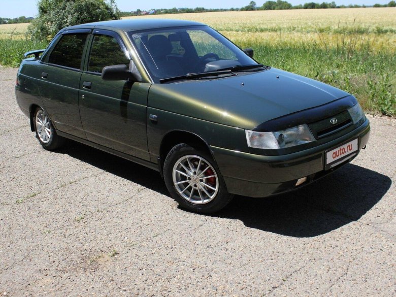 Ваз (lada) 2110 зеленый