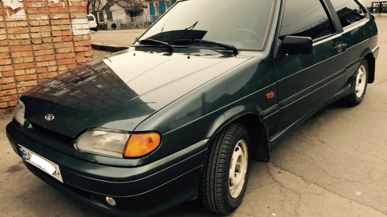 Ваз 2113 тёмно зелёная