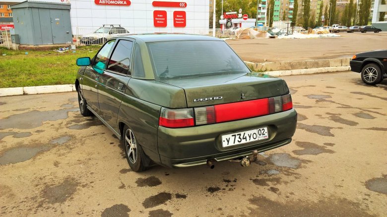 Ваз 2110 темно зеленая