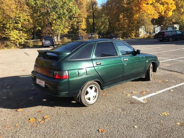 Ваз 2112 тёмно зелёная