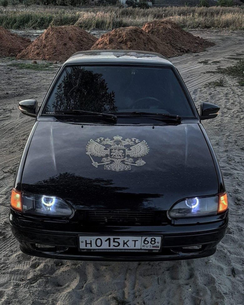 Ваз 2114 опер стайл черная