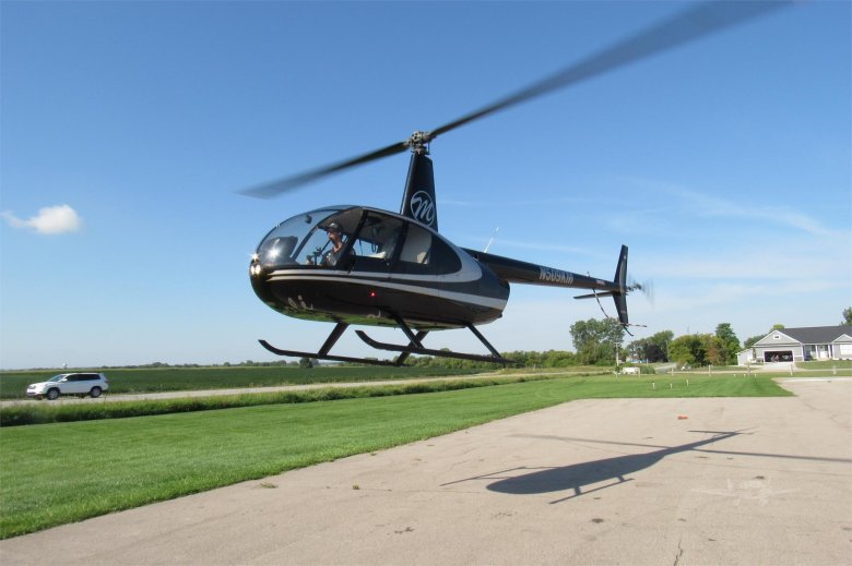 Вертолет robinson r44