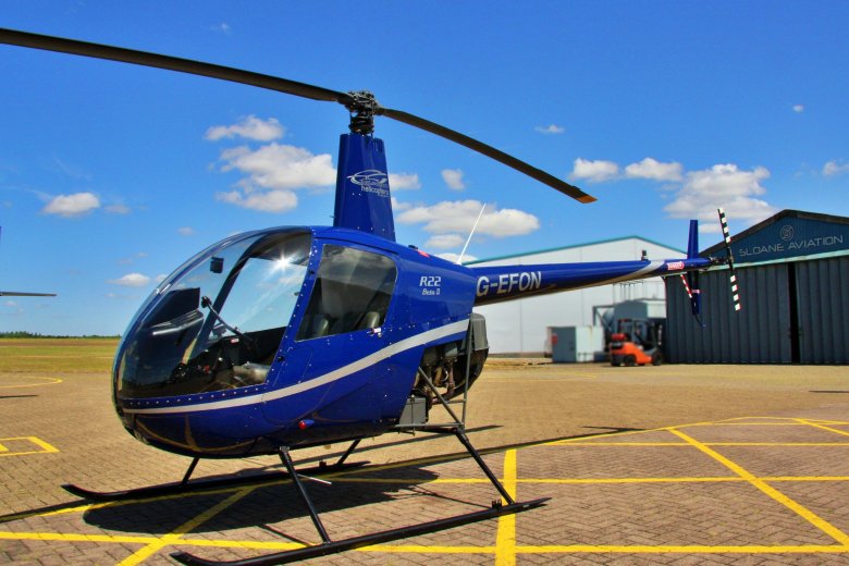 Вертолет robinson r44