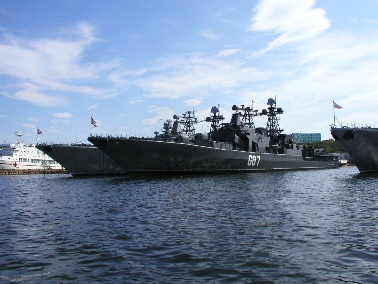 Североморск большой противолодочный корабль