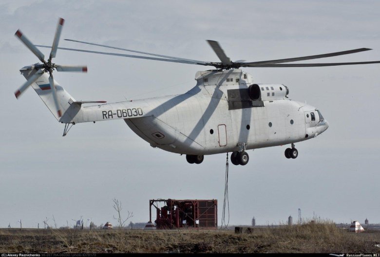 Самый большой вертолет в мире ми 26